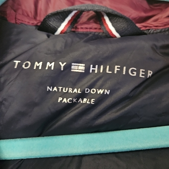 Tommy Hilfiger Natural Down Packable Puffer Coat Women's Size S - Picture 3 of 6